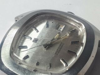 2 Vintage Tissot seastar automatic watches for repair or parts 4