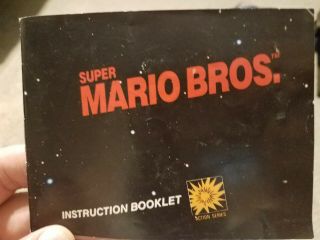 5 screw Mario Bros Complete.  CIB Rare.  NES 6