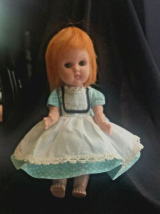 Vintage Vogue Ginny Doll W/green Eyes And Freckles Outfit