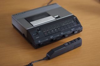 Sanyo Trc9100 Memo - Scriber Professional Cassette Transcriber,  Vintage,  Retro