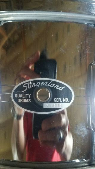 Slingerland TEN LUG Vintage SNARE DRUM 6.  5x14 6