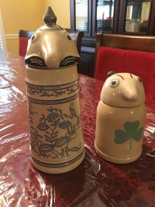 Vintage Schultz And Dooley Beer Steins (webco - Made In Germany)