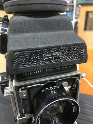 Vintage MAMIYA C220 TLR Film Camera,  MAMIYA - SEKOR 80mm F/2.  8 Lens Japan 2