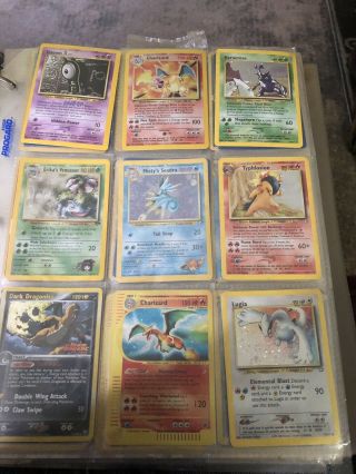 Pokemon Cards,  Multiple Pages Worth,  Not All Rare Cards