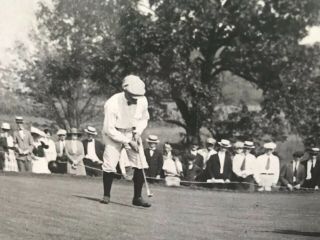 RARE 1920 US Open Press Photo Bobby Jones & Harry Vardon 8x10 Golf 2