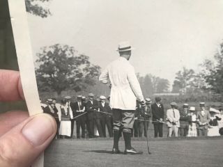 RARE 1920 US Open Press Photo Bobby Jones & Harry Vardon 8x10 Golf 3
