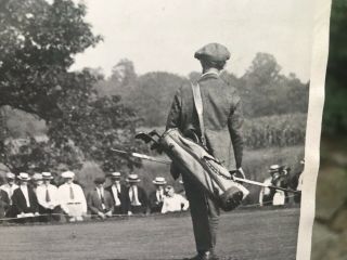 RARE 1920 US Open Press Photo Bobby Jones & Harry Vardon 8x10 Golf 6