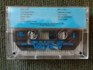 Aprilz Fool Rare Hair Metal Hard Rock Cassette Tape Demo 2
