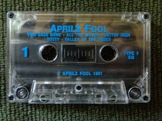 Aprilz Fool Rare Hair Metal Hard Rock Cassette Tape Demo 3