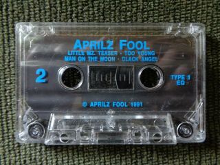 Aprilz Fool Rare Hair Metal Hard Rock Cassette Tape Demo 4
