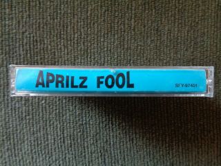 Aprilz Fool Rare Hair Metal Hard Rock Cassette Tape Demo 7