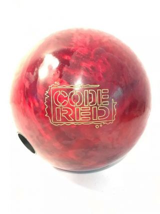 Storm Code Red Bowling Ball 15lbs Rad4 Rare Vintage Usbc Made In Usa