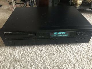 Vintage Phillips Cd - 40 Cd Player Made In Belgium Tda - 1541a