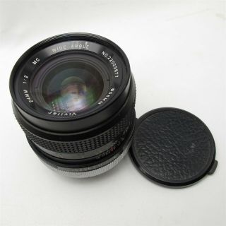Vtg Vivitar 24m F/2.  0 Camera Lens For Canon Fd Mount Japan Made