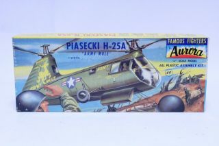 Vintage Aurora 502 - 69 Piasecki H - 25a Army Mule Model Kit