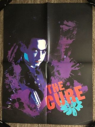 The Cure Vintage Poster 1980’s Retro Music Pin - Up 1989 Retro Lp Promo