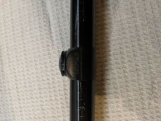 Leupold M8 4X rifle scope.  Gloss.  Vintage.  Weaver rings. 5