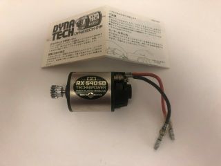 Vintage Tamiya Rx - 540sd Technipower Brushed Modified Motor