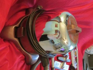 VINTAGE REXAIR RAINBOW VACUUM CLEANER CANNISTER ROLLING BASE & ACCESSORIES 4