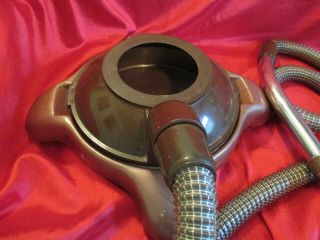 VINTAGE REXAIR RAINBOW VACUUM CLEANER CANNISTER ROLLING BASE & ACCESSORIES 8