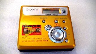 Vintage Sony Md Minidisc Walkman Recorder Mz - N505