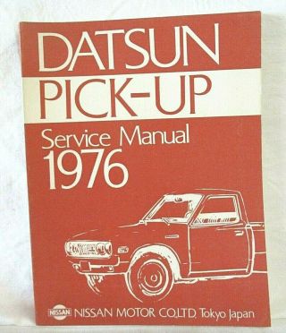 Vintage Datsun Model 521 & 3 Pick - Up Service Manuals & 3 Service Bulletins 8