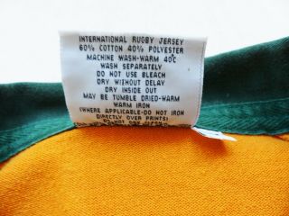 VINTAGE RUGBY SHIRT CANTERBURY AUSTRALIA WALLABIES 1995 HOME JERSEY SIZE: LARGE 7