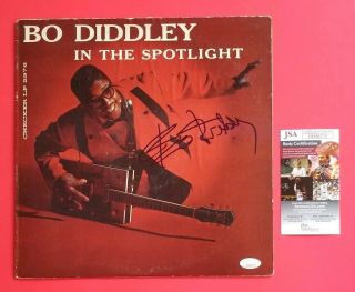 Bo Diddley Signed Vintage Lp Album Certified Authentic With Jsa Psa