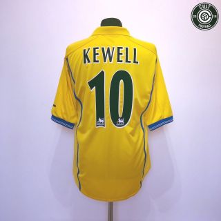 Kewell 10 Leeds Vintage Nike Away Football Shirt Jersey 2000/02 (l) Australia