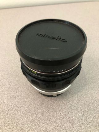 Rare Minolta MC Fish Eye Rokkor - ok 16mm F/2.  8 For MD Mount 4