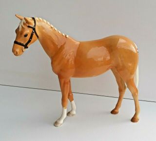 Vintage Retired Royal Doulton (beswick) Palomino Horse H 259 Lovely Item