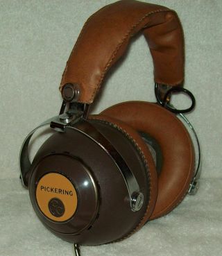 Pickering Ph - 4955 Vintage Audiophile Quality Stereo Headphones Made Japan