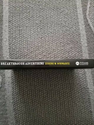 Breakthrough Advertising Eugene Schwartz - Hardcover / RARE 3