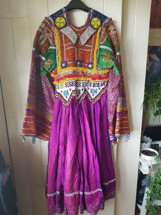 Vintage Handmade Afghan Dress