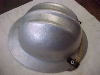 Vintage E.  D.  Bullard Co.  Hard Boiled Roughneck Aluminium Hat Full Brim S.  F.  Usa