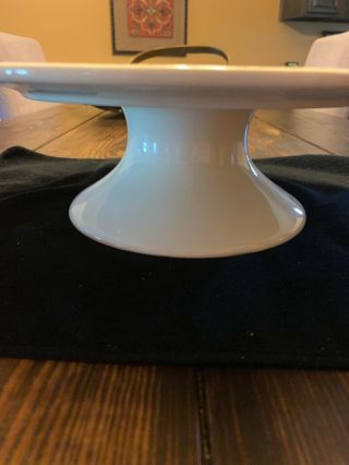Nora Fleming Rare and Retired Swiss Dot Cake Stand - 14 In 5