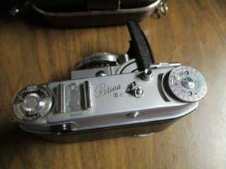 Vintage Kodak Retina IIIC Camera Schneider - Kreuznach Xenon F2/ 50MM w/Filters w/ 4
