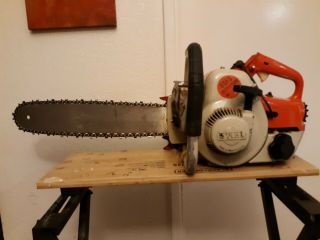 Vintage Stihl S10 Chainsaw W/ Bar And Chain