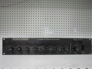Altec Lansing 1678c,  8 Channel,  Automatic Microphone Mixer,  Vintage Rack