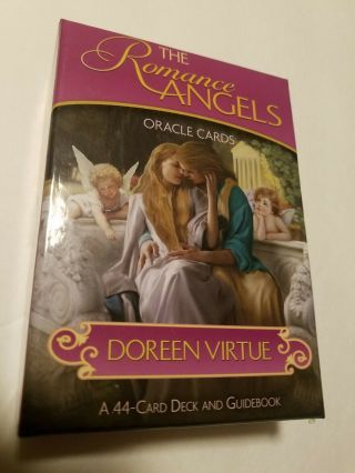 The Romance Angels Oracle Cards And Guidebook By Doreen Virtue Oop Rare