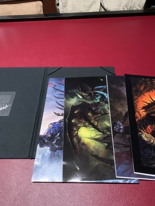 THE ART OF BLIZZARD ENTERTAINMENT DELUXE EDITION - /1500 LIMITED EDITION RARE 5