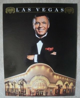 Frank Sinatra Vintage 1980s 17x32 Golden Nugget Las Vegas Cdbd Stand - Up