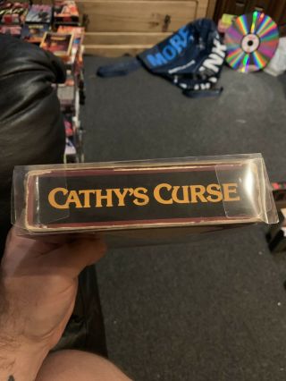 Cathy’s Curse VHS Planet Video Continental Rare Gore Big Box Horror 5