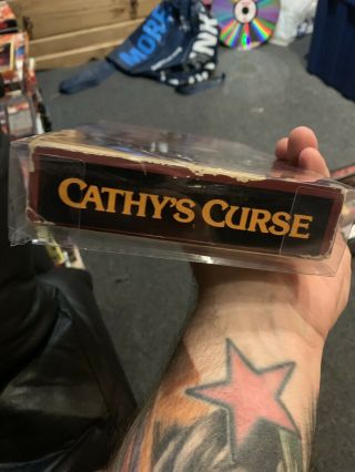 Cathy’s Curse VHS Planet Video Continental Rare Gore Big Box Horror 6
