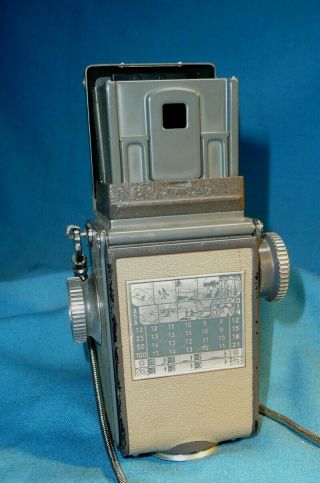 Vintage 1959 Rolleiflex Grey Baby Xenar 1:3.  5/60 Heidosmat Ser 2.  010.  523 3