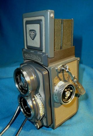 Vintage 1959 Rolleiflex Grey Baby Xenar 1:3.  5/60 Heidosmat Ser 2.  010.  523 5