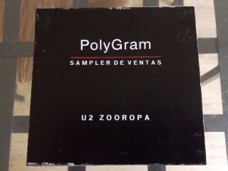 U2: Zooropa - Ultra Rare Mexico PolyGram Promo Sampler CD - Cat No: CDP - 630 2