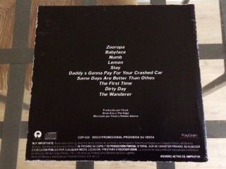 U2: Zooropa - Ultra Rare Mexico PolyGram Promo Sampler CD - Cat No: CDP - 630 4