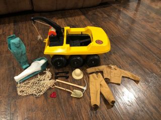 Vintage G.  I.  Joe Secret Of The Mummys Tomb Vehicle And Accessories