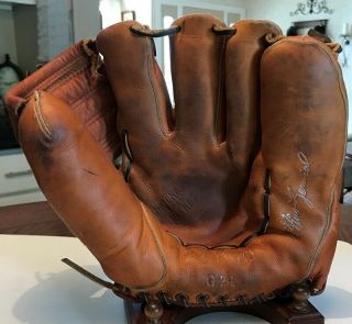 Gus Zernial Rawlings Reversed Wrist Strap Vintage Baseball Glove